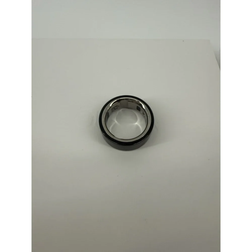 ŌURA - Oura Ring 4, Black, Size 7 w/ Charger Excellent Condition Smart Tracker